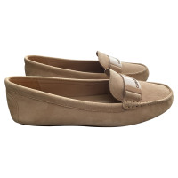 Calvin Klein Slippers/Ballerinas Leather in Beige