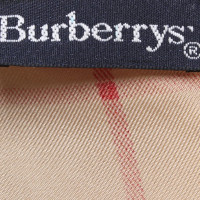 Burberry Sciarpa di seta con stampa motivo
