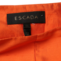 Escada Plooi broek in oranje