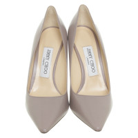 Jimmy Choo Pumps/Peeptoes Leather in Taupe