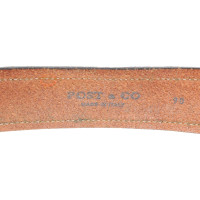 Post & Co Gürtel aus Leder in Braun