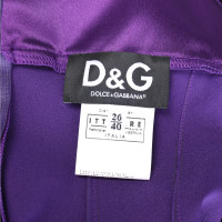 D&G Kleid in Violett