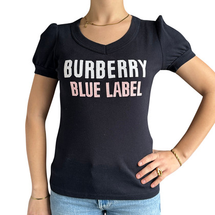 Burberry Top en Coton en Bleu