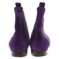 Hermès Chelsea Boots in Violett