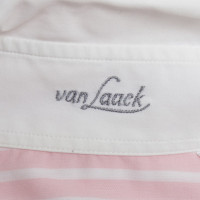 Van Laack camicetta a righe in Bicolor