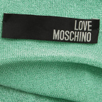 Moschino Top in verde con fantasia