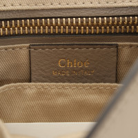 Chloé Faye Backpack Small Leather in Taupe
