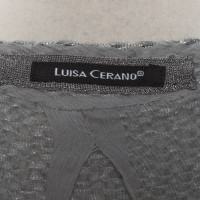 Luisa Cerano Cardigan in grey / silver
