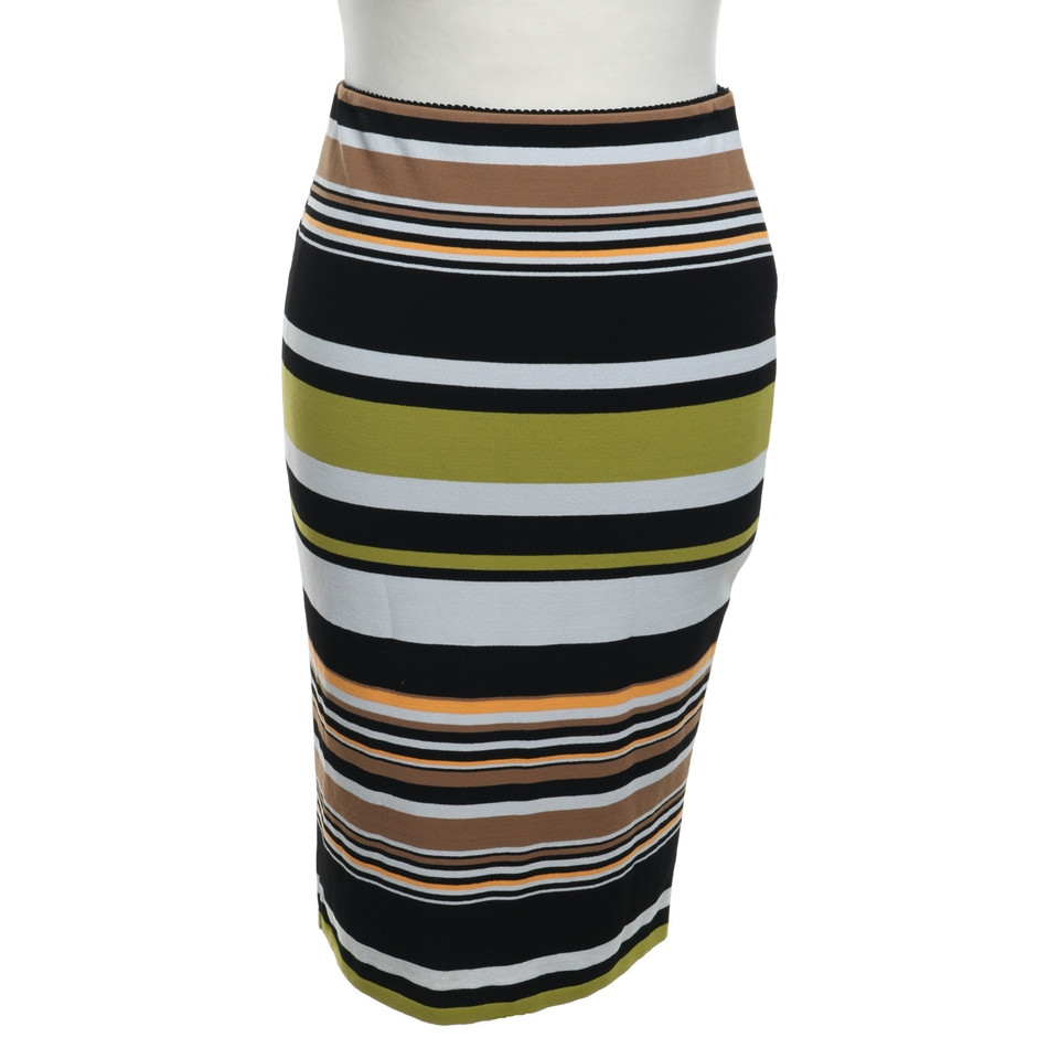 Marc Cain skirt with stripe pattern