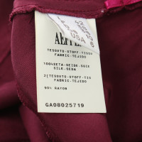 Alberta Ferretti Top in Bordeaux