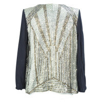 French Connection Sequin Top in goud