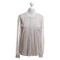 Diane Von Furstenberg Zijden blouse met plooien