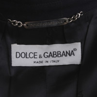Dolce & Gabbana Tailleur pantalone con gessati 