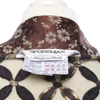Sport Max Coat with embroidery