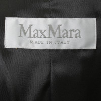 Max Mara Zweifarbiges Kostüm in Grau/Schwarz