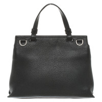 Gucci Bamboo Daily in Pelle in Nero