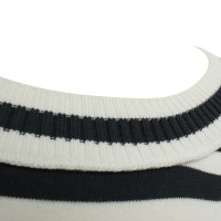 Akris top with stripe pattern