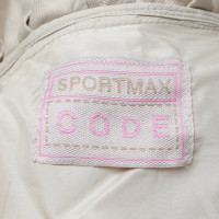 Sport Max Jacke/Mantel aus Baumwolle in Beige