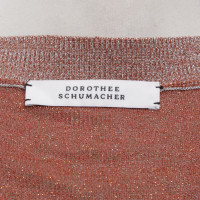 Dorothee Schumacher Knitted vest in silver / brown