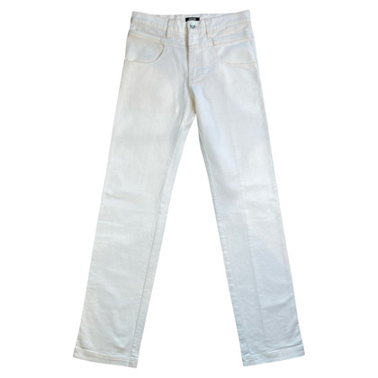 Versace Jeans aus Jeansstoff in Weiß