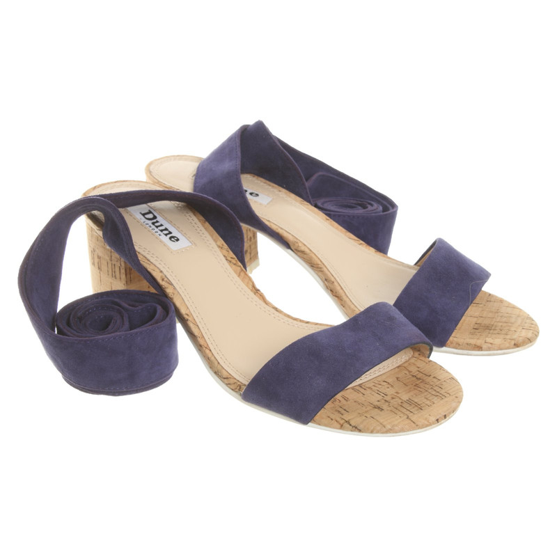 dune blue sandals