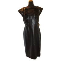 Gucci Dress Leather in Black