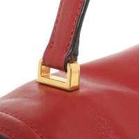 Miu Miu Sac à main en Cuir en Rouge