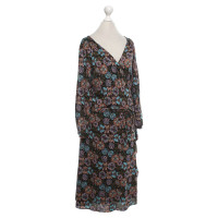 Antik Batik Kleid aus Seide