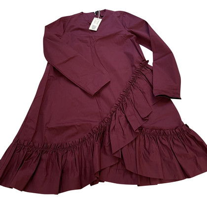 Cos Kleid aus Baumwolle in Violett
