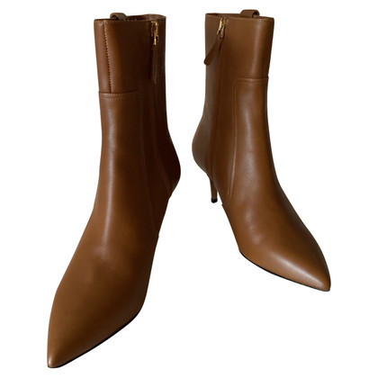 Emporio Armani Ankle boots Leather in Brown