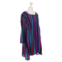 Anna Sui Kleid mit gestreiftem Muster