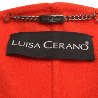 Luisa Cerano Manteau à Orange