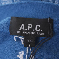 A.P.C. Vest in blauw