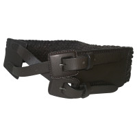 Max Mara Belt Leather in Grey