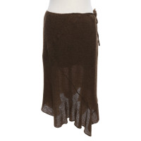 Donna Karan Skirt Cashmere in Brown