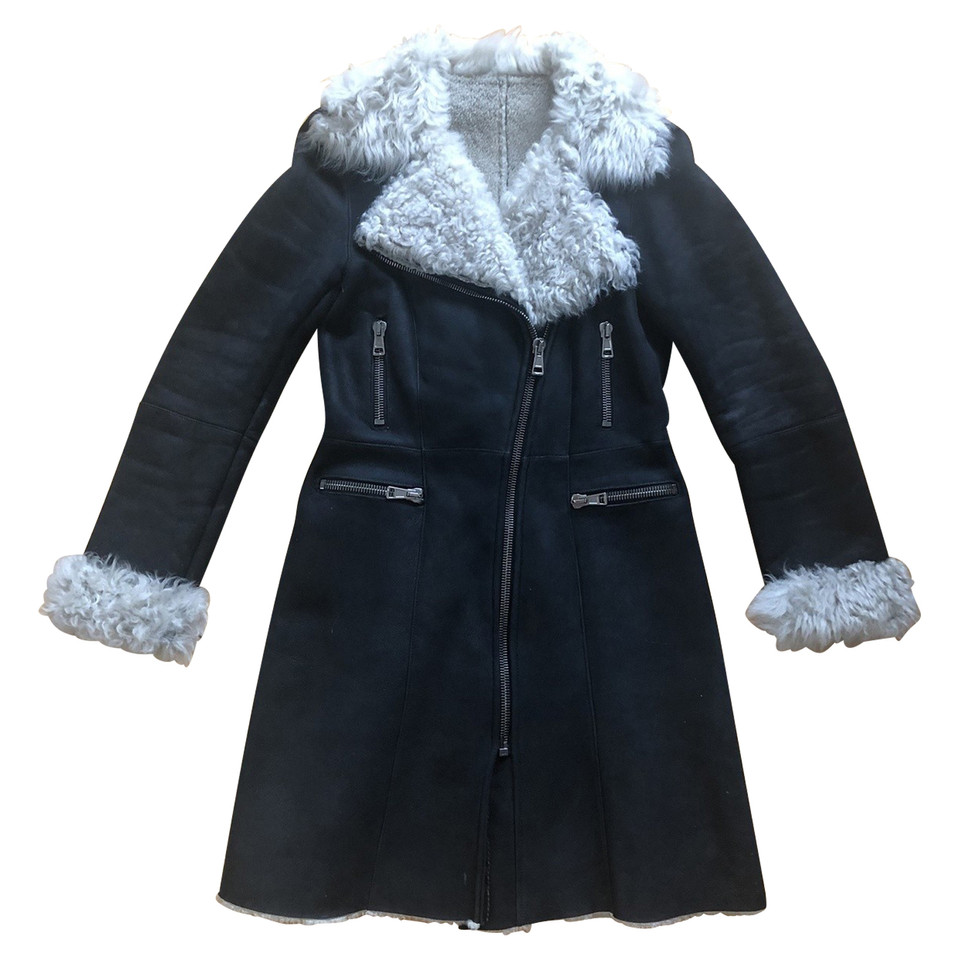 Vent Couvert Jacket/Coat Fur in Black