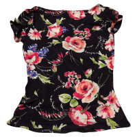 Dolce & Gabbana Top in jersey con stampa floreale