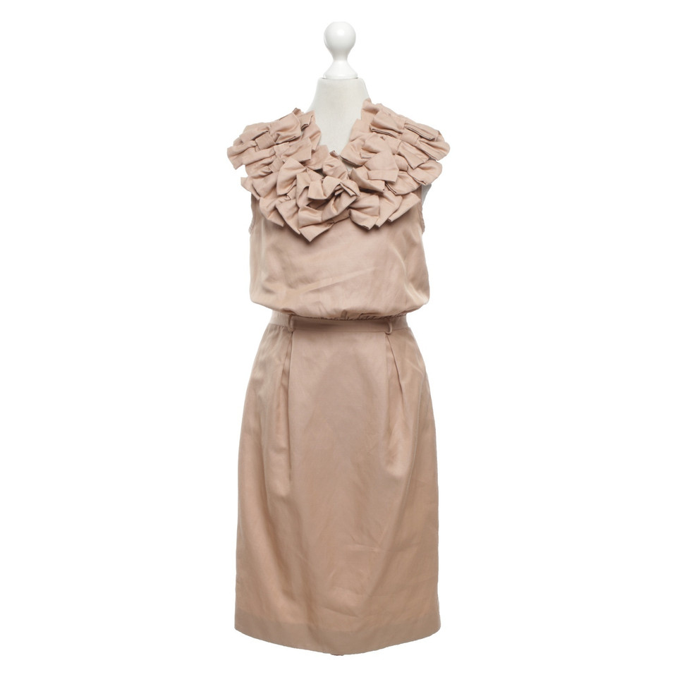 Mulberry Dress in blush pink