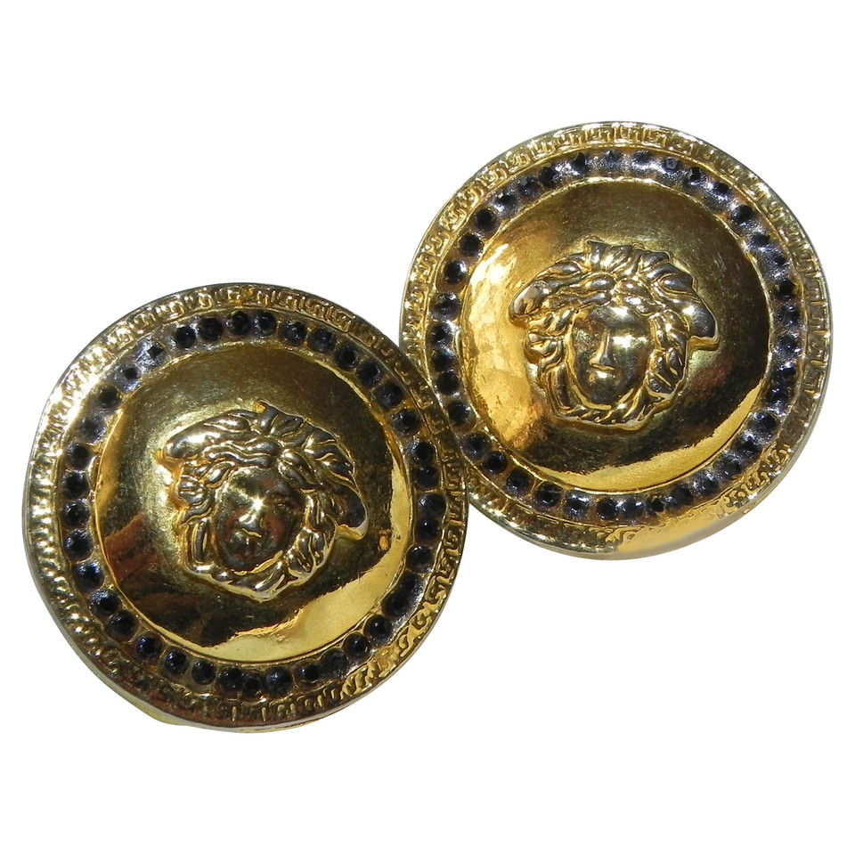 Gianni Versace Vintage Clip Earrings