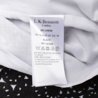 L.K. Bennett Dress in black and white