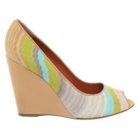 Missoni Peep toes with striped pattern