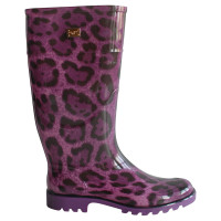Dolce & Gabbana  Purple Rain Boots