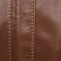 Bogner Jacke/Mantel aus Leder in Braun