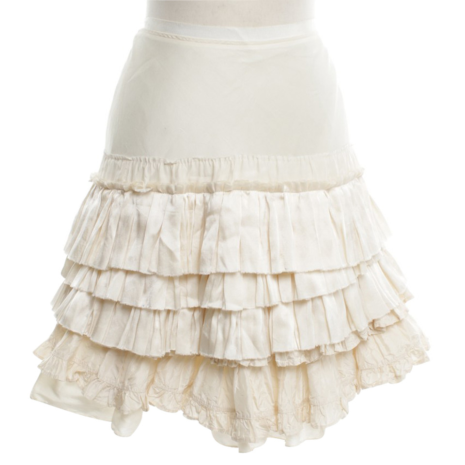 Chloé Short skirt in cream