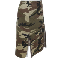 Pinko skirt with camouflage pattern
