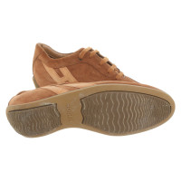 Hogan Lace-up shoes Suede in Brown