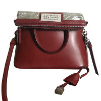 Maison Martin Margiela Handbag Leather in Red