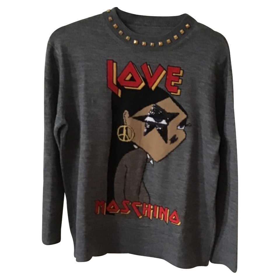 Moschino Love Pullover in lana Moschino Love
