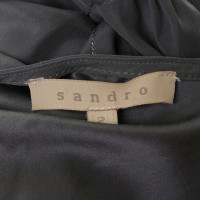Sandro Silk dress in grey