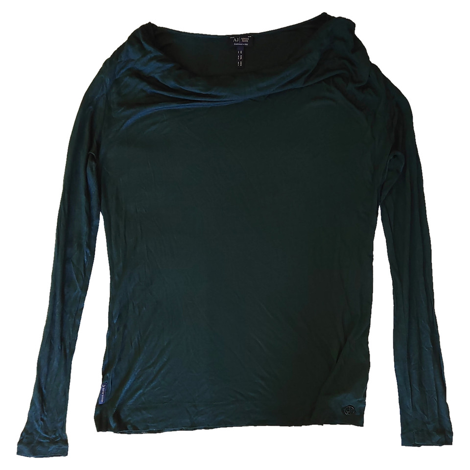 Armani Jeans Tricot en Viscose en Vert